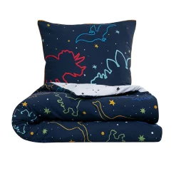 Parure de lit enfant dinosaure réversible 140x200cm>Future Home Online