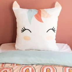 Côté Déco Parure de lit enfant Licorne - 100% polyester 72g/m²* Parure De Lit