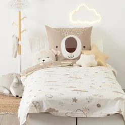 Parure de lit enfant Ours - coton 140x200 cm - Atmosphera>Atmosphera Créateur D'Intérieur Outlet