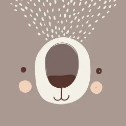 Atmosphera Parure de lit enfant Ourson - 100% coton 57 fils* Parure De Lit