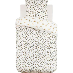 Atmosphera Parure de lit enfant réversible léopard - 100% coton 57 fils/cm²* Parure De Lit