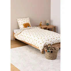 Atmosphera Parure de lit enfant réversible léopard - 100% coton 57 fils/cm²* Parure De Lit
