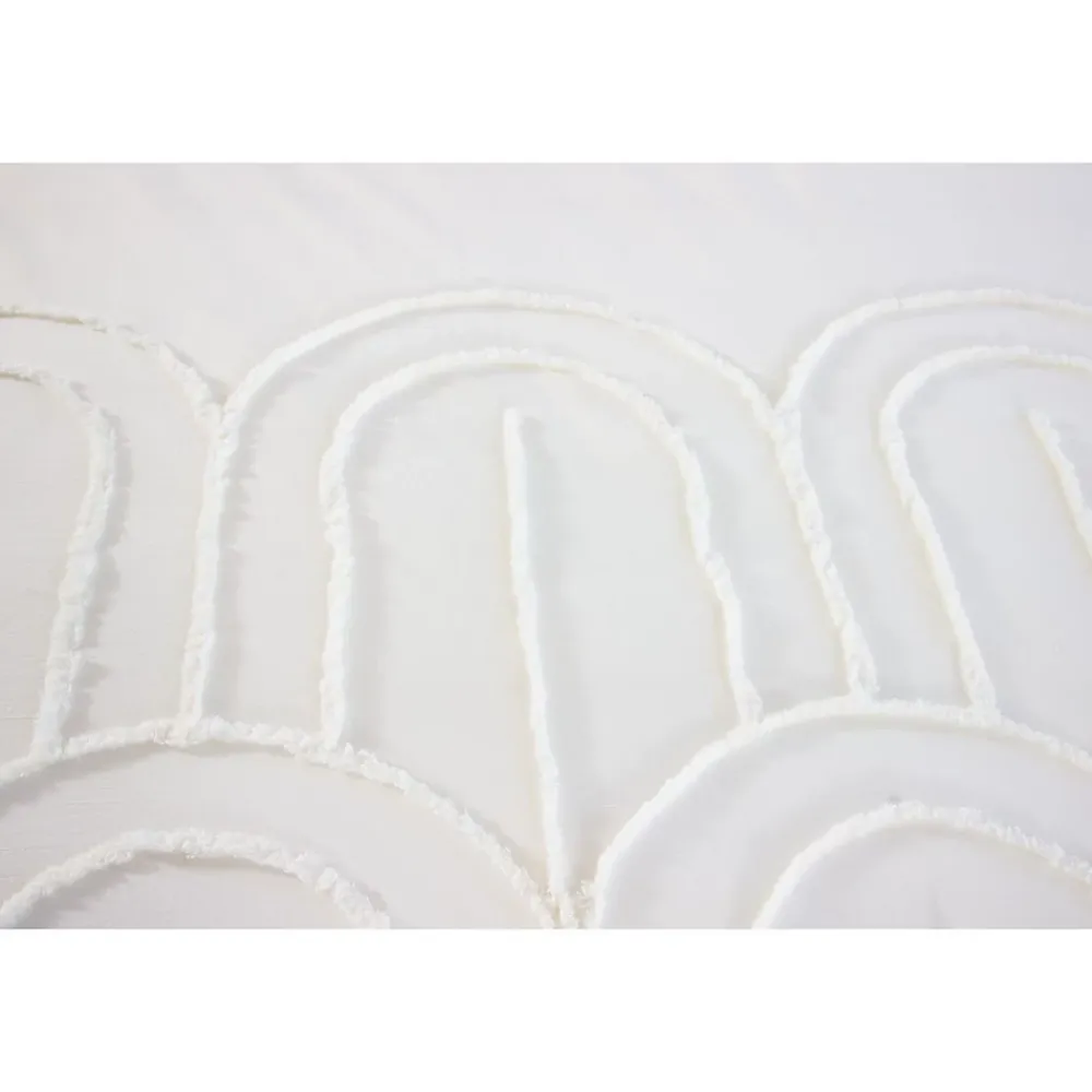 Côté Déco Parure de lit finition tufté - 100% coton lavé 52 fils/cm²* Parure De Lit