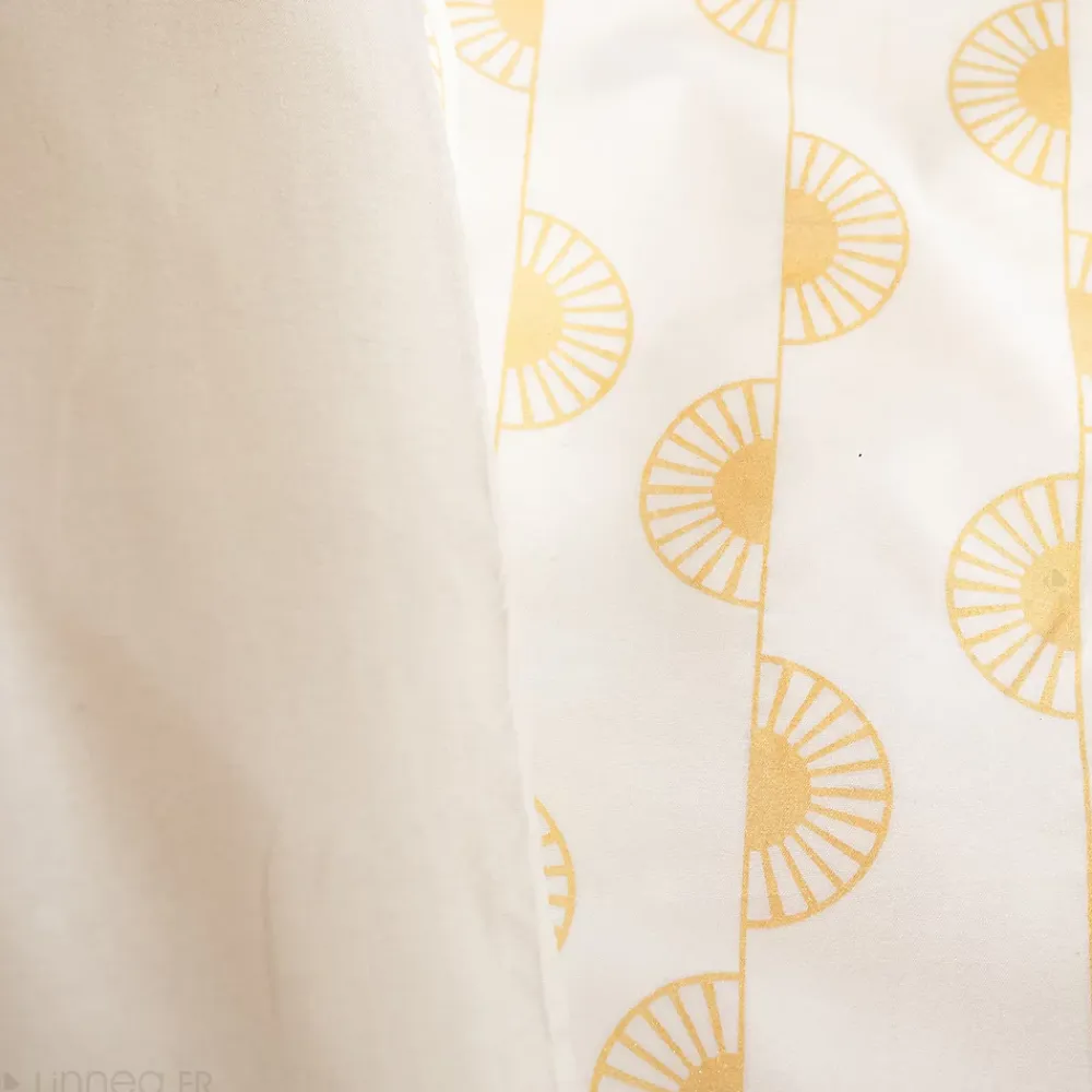 Linnea Parure de lit HELIS 240x220 cm 100% polyester microfibre blanc 3 pièces* Parure De Lit