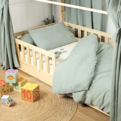 Sevira Kids Parure de lit housse de couette et taie d'oreiller Jeanne* Parure De Lit