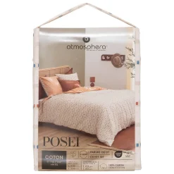 Parure de lit imprimée Posei lin 240x220cm - Atmosphera><noscript><img width=