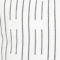 Parure de lit Kain coton blanc/noir 240x220cm - Atmosphera><noscript><img width=