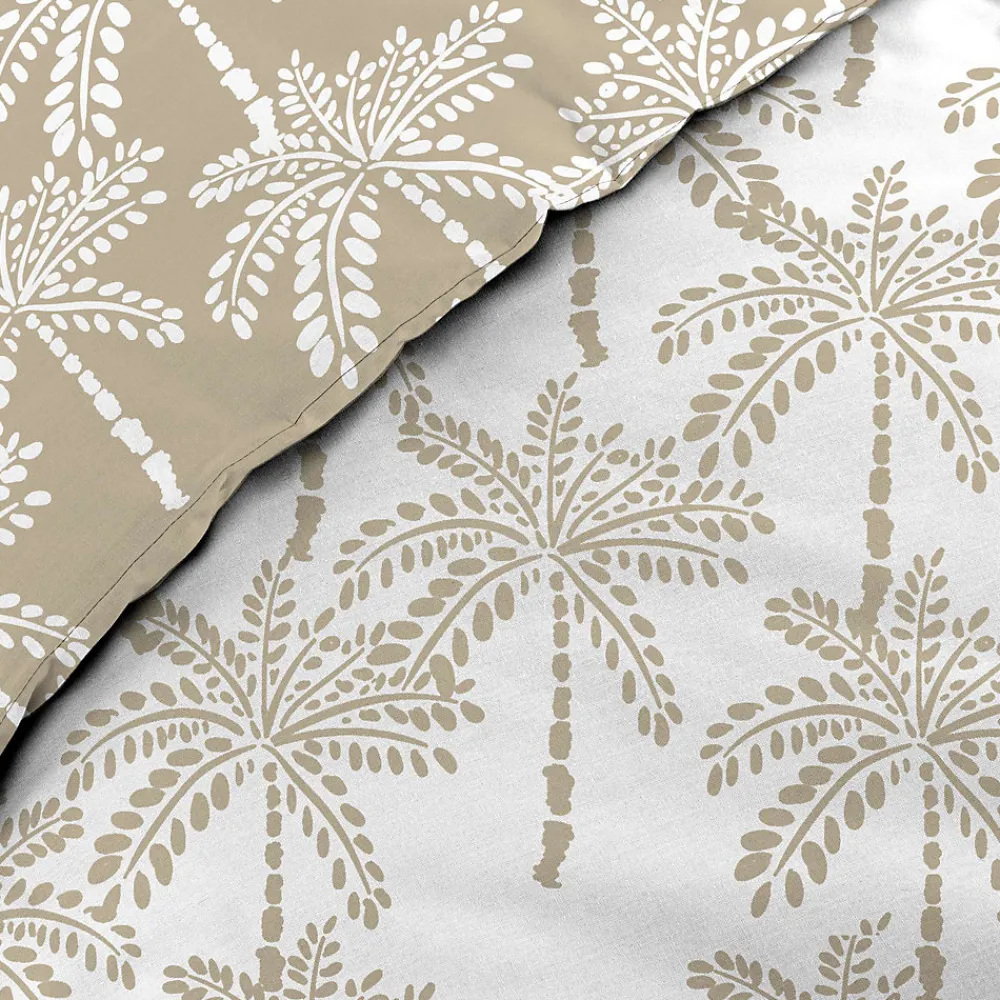 Parure de lit réversible 100% coton (240x220 cm - Naturel)>Douceur D'Intérieur New