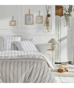 PARURE DE LIT TODAY - HOUSSE DE COUETTE 240X260 + 2 TAIES D OREILLER 63X63 - 100% COTON 57 fils - Berenice>Todays Tools New