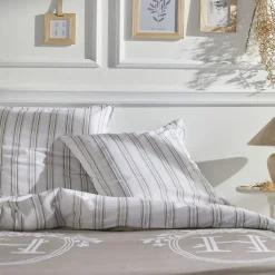 PARURE DE LIT TODAY - HOUSSE DE COUETTE 240X260 + 2 TAIES D OREILLER 63X63 - 100% COTON 57 fils - Berenice><noscript><img width=