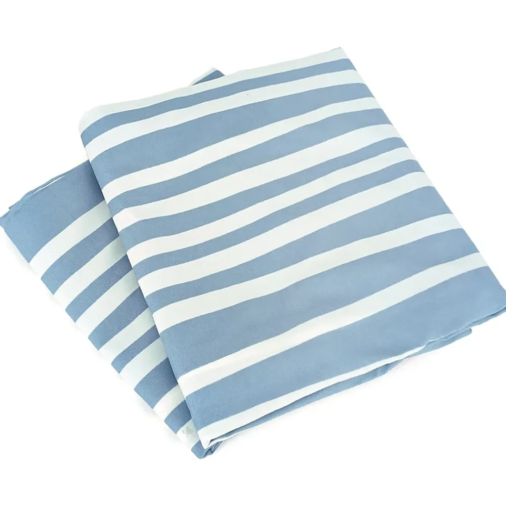Linnea Parure de lit 240x220 cm 100% polyester microfibre BLIS bleu 3 pièces* Parure De Lit