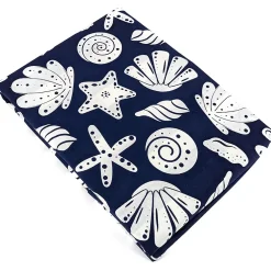 Linnea Parure de lit 260x240 cm coton BCI adouci CAPRI Bleu 3 pièces* Parure De Lit