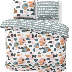 Linnea Parure de lit 240x220 cm coton PONTINO Multicolore 3 pièces* Parure De Lit