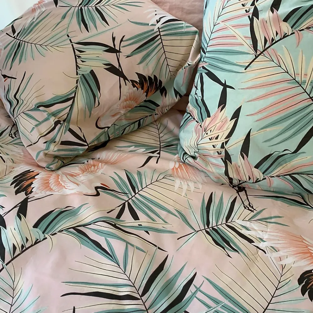 Linnea Parure de lit 260x240 cm coton ALEYA Rose* Parure De Lit
