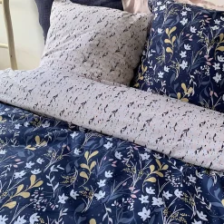 Linnea Parure de lit 240x220 cm coton biologique DOVE Bleu* Parure De Lit
