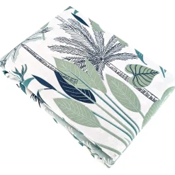 Parure de lit 240x220 cm coton bci adouci ALISCO bleu 3 pièces>Linnea Discount