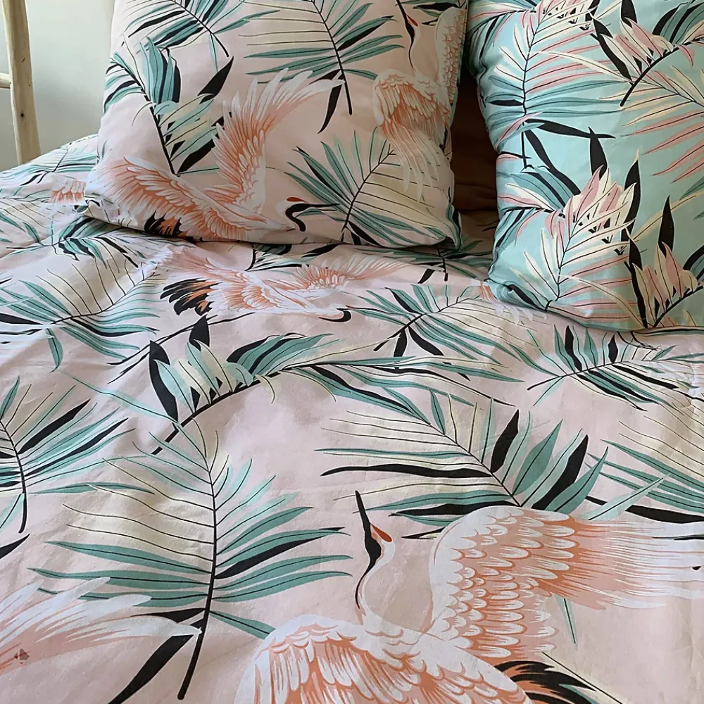 Linnea Parure de lit 240x220 cm coton ALEYA Rose* Parure De Lit