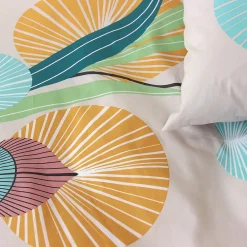 Parure de lit 240x220 cm coton GANA Vert><noscript><img width=