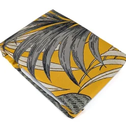 Linnea Parure de lit 240x220 cm Microfibre 50% recyclée AQUILIE Jaune 3 pièces* Parure De Lit