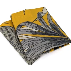 Linnea Parure de lit 240x220 cm Microfibre 50% recyclée AQUILIE Jaune 3 pièces* Parure De Lit