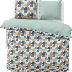 Linnea Parure de lit 260x240 cm microfibre STENO Bleu* Parure De Lit