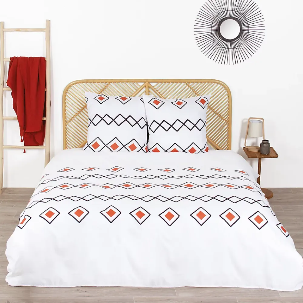 Linnea Parure de lit 240x220 cm microfibre ZEST Rouge* Parure De Lit