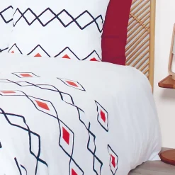 Linnea Parure de lit 240x220 cm microfibre ZEST Rouge* Parure De Lit