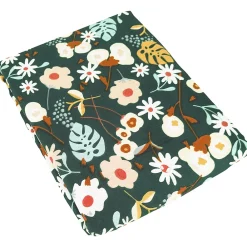 Parure de lit 260x240 cm microfibre CUEILLETTE vert 3 pièces>Linnea New