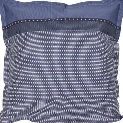 Parure de lit 280x240 cm satin de coton ENZO bleu><noscript><img width=