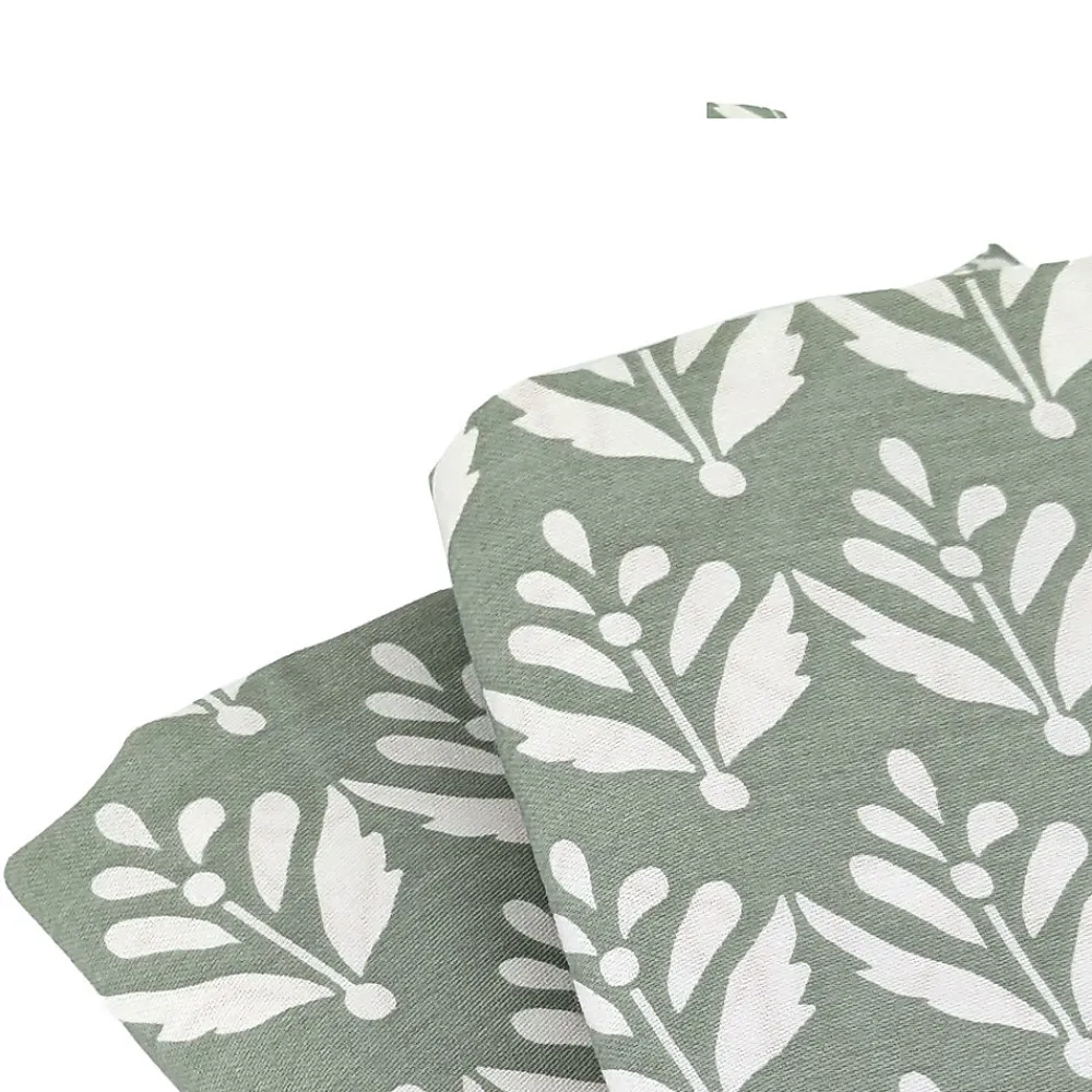 Parure de lit 240x220 cm Satin de coton ORIENT Vert 3 pièces>Linnea Sale