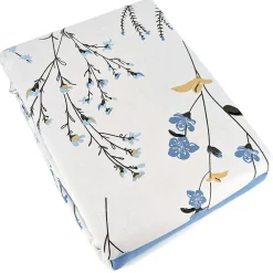 Parure de lit 240x220 cm Satin de coton FANILLE Blanc 3 pièces>Linnea Online