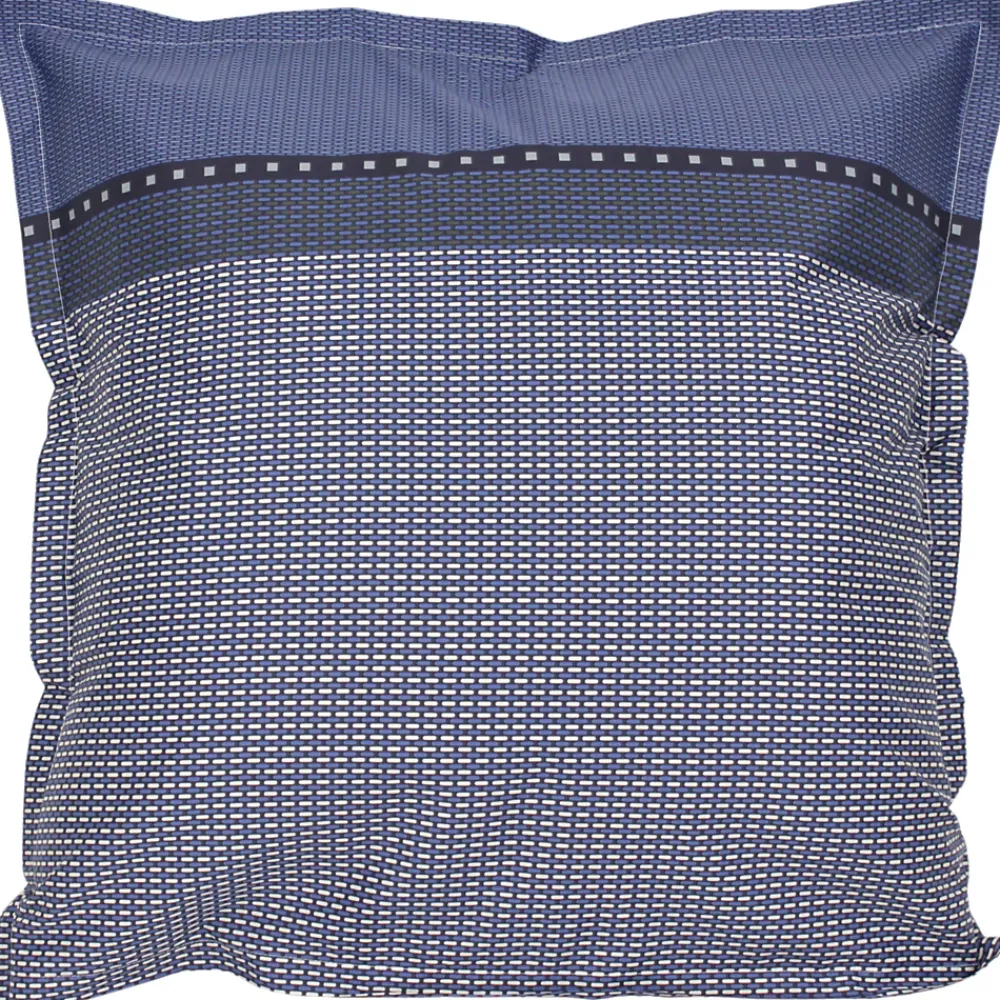 Linnea Parure de lit 260x240 cm satin de coton ENZO bleu* Parure De Lit