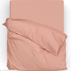 Linnea Parure de lit 240x220 cm satin de coton SAPRI rose thé 3 pièces* Parure De Lit
