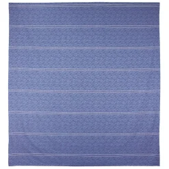 Parure de lit 240x220 cm Satin de coton VENDOME Bleu foncé><noscript><img width=