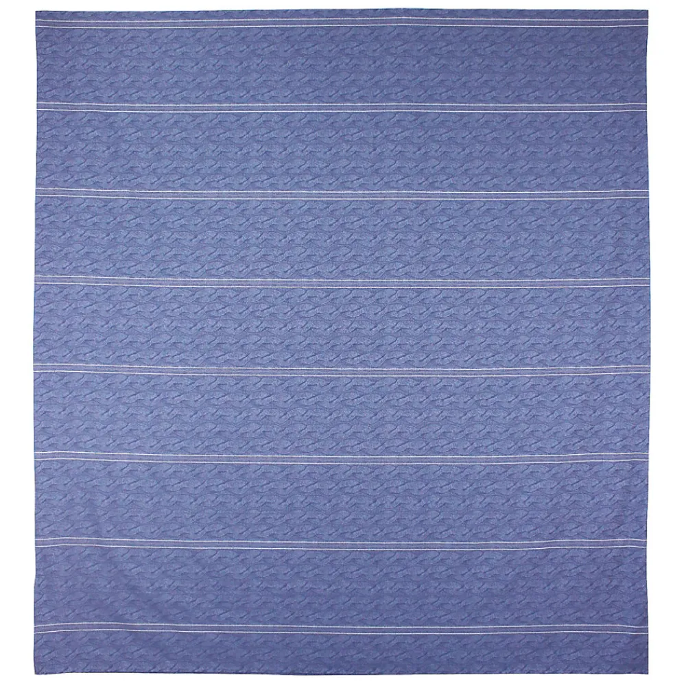 Parure de lit 240x220 cm Satin de coton VENDOME Bleu foncé>Linnea Best