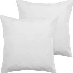 Parure de lit 240x220 cm set 65x65 cm percale MANOIR gris Perle><noscript><img width=
