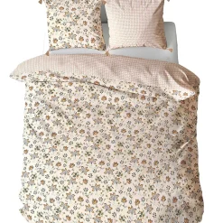 Parure de lit 260x240 cm set 63x63 cm DENIA coton>Linnea New