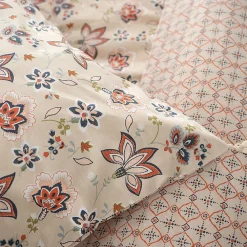 Parure de lit 260x240 cm set 63x63 cm DENIA coton><noscript><img width=