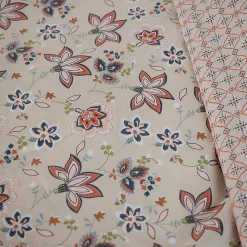 Parure de lit 260x240 cm set 63x63 cm DENIA coton><noscript><img width=