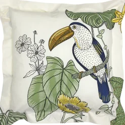 Linnea Parure de lit 140x200 cm 65x65 cm coton TOCO vert 2 pièces* Parure De Lit