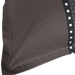 Linnea Parure de lit 140x200 cm 50x70 cm en satin de coton ENZO noir* Parure De Lit