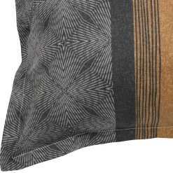 Linnea Parure de lit 200x200 cm 50x70 cm en satin de coton TIAGO noir* Parure De Lit