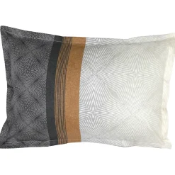 Linnea Parure de lit 200x200 cm 50x70 cm en satin de coton TIAGO noir* Parure De Lit