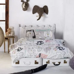Happyfriday Parure housse de couette 2 pièces Best buddies 100% Coton* Housse De Couette