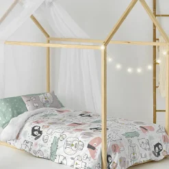 Happyfriday Parure housse de couette 2 pièces Best buddies 100% Coton* Housse De Couette