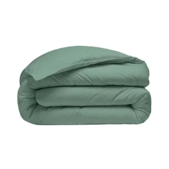 Sensei Maison Parure housse de couette 200x200 cm avec 2 taies 50x70 cm en coton Lichen STUDIO* Parure De Lit