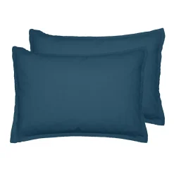 Sensei Maison Parure housse de couette 200x200 cm avec 2 taies 50x70 cm en coton Denim STUDIO* Parure De Lit
