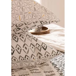 Atmosphera Créateur D'Intérieur Parure imprimée Aquar vert 240x220cm - Atmosphera* Boutis, Couvre-Lit, Édredon