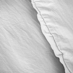 Parure 260x240 cm MILA polyester micro lavée gris perle 3 pièces><noscript><img width=