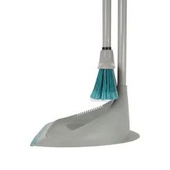 Pelle et balayette à pied poils doux gris L.78 x l.26 cm><noscript><img width=
